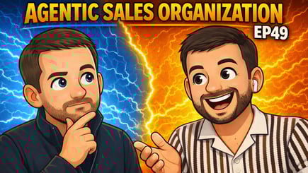 Docsie podcast with Paul and Philippe talking about AI agents for sales teams