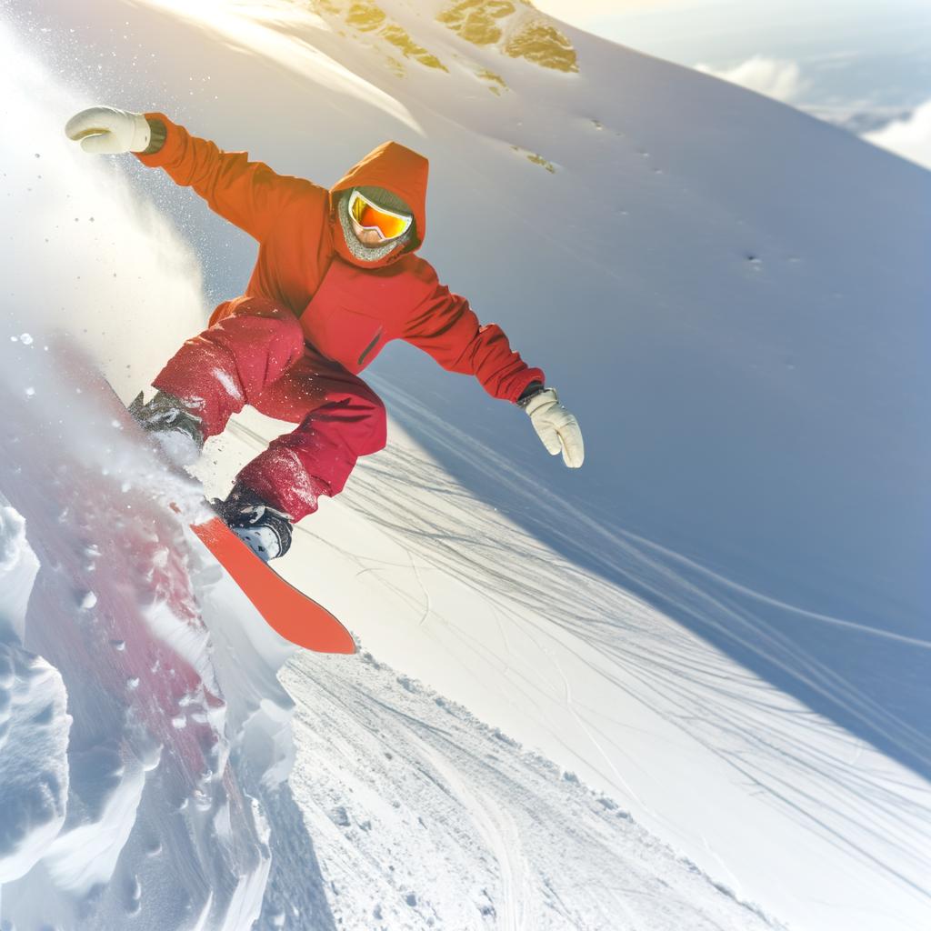 guy snowboarding