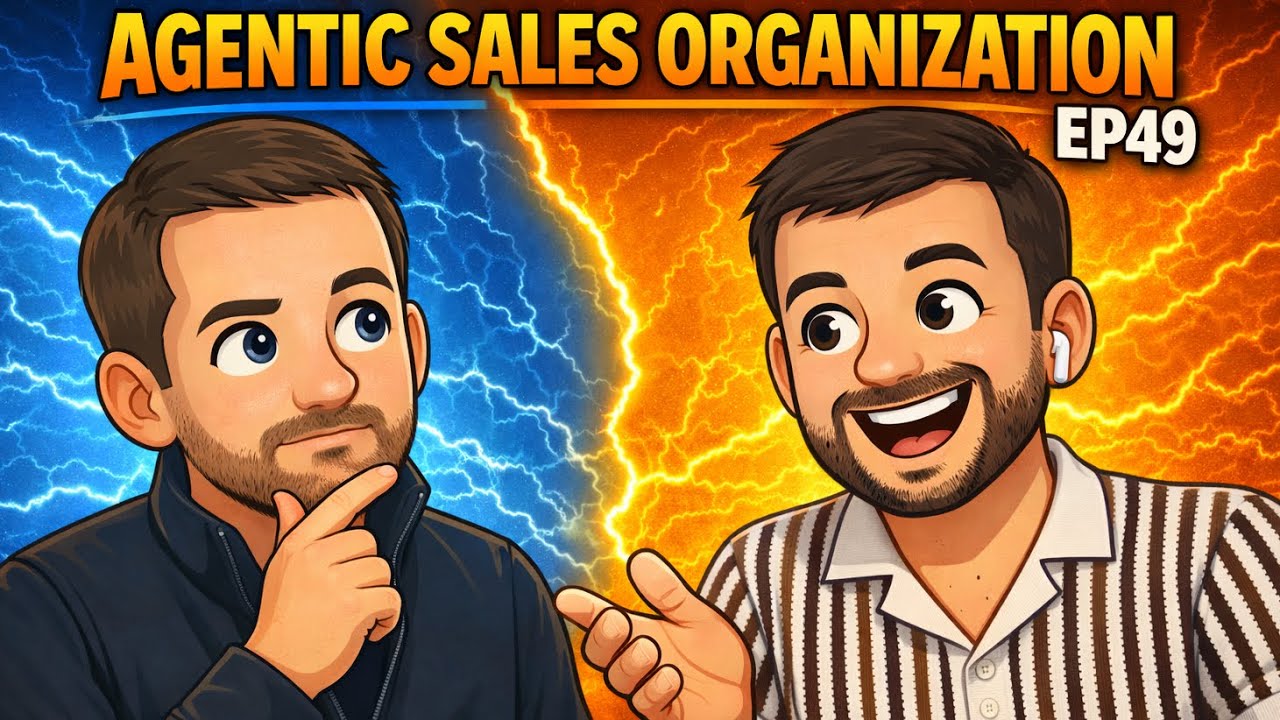 Docsie podcast with Paul and Philippe talking about AI agents for sales teams